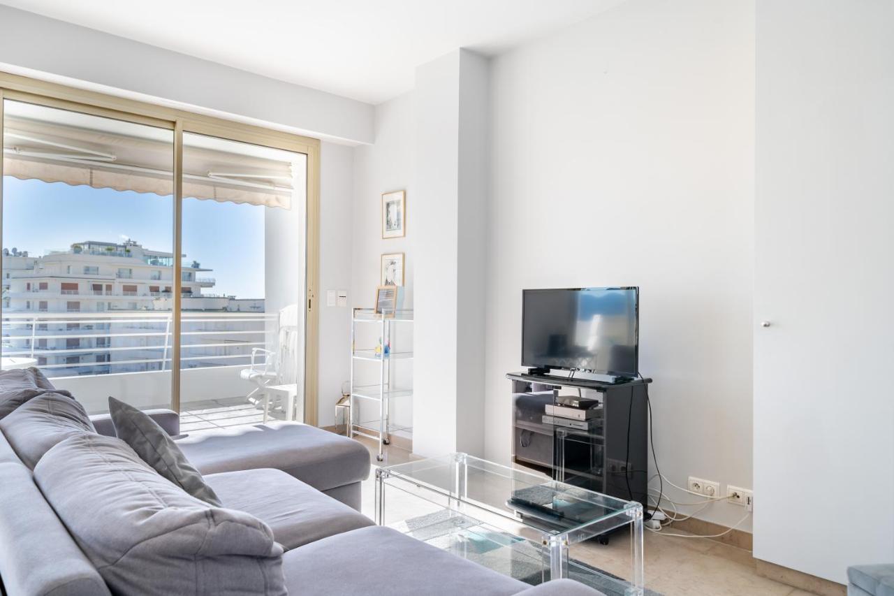 Palm Beach- Free Wifi- Parking- Sea View Cannes Extérieur photo