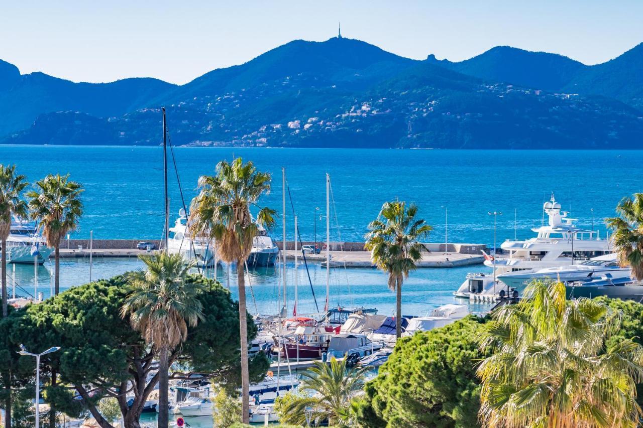Palm Beach- Free Wifi- Parking- Sea View Cannes Extérieur photo
