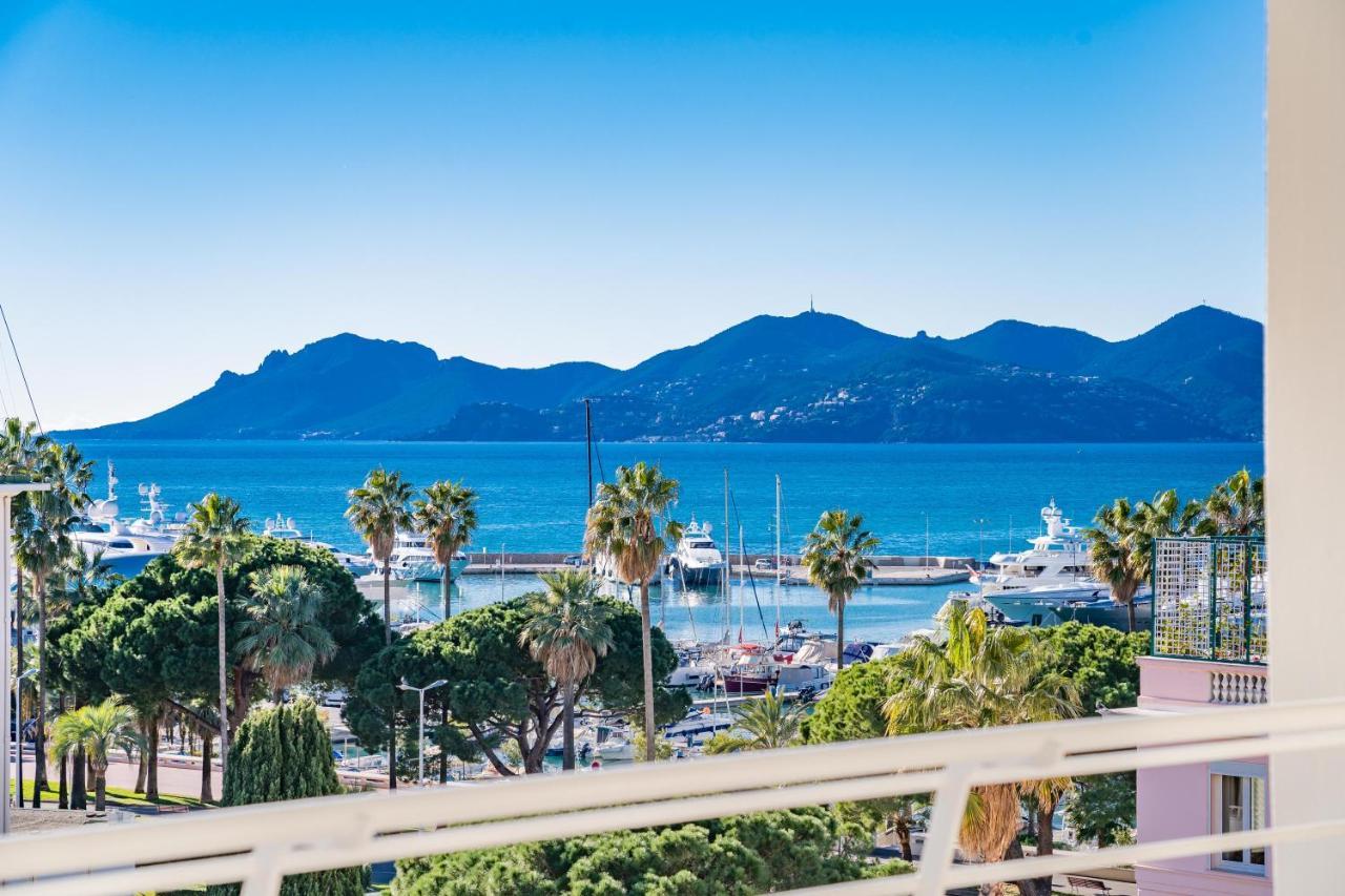 Palm Beach- Free Wifi- Parking- Sea View Cannes Extérieur photo